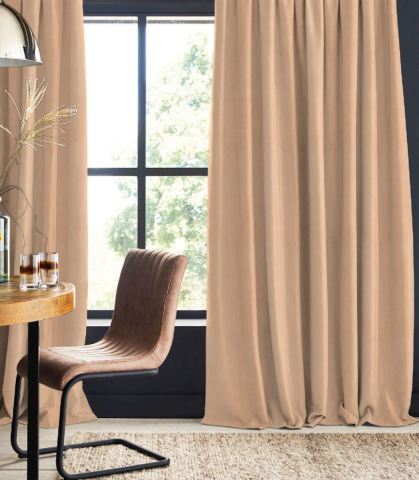 Nachtvorhang camel Velvet 